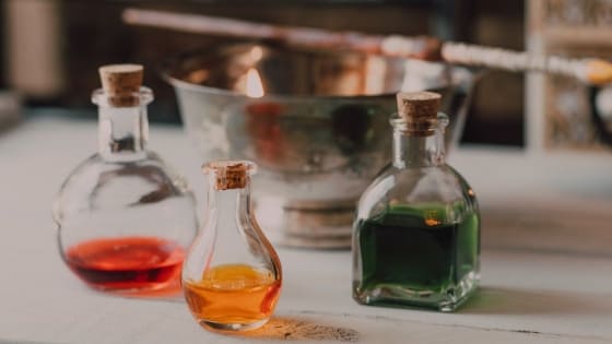 Pociones reales en la Brujería