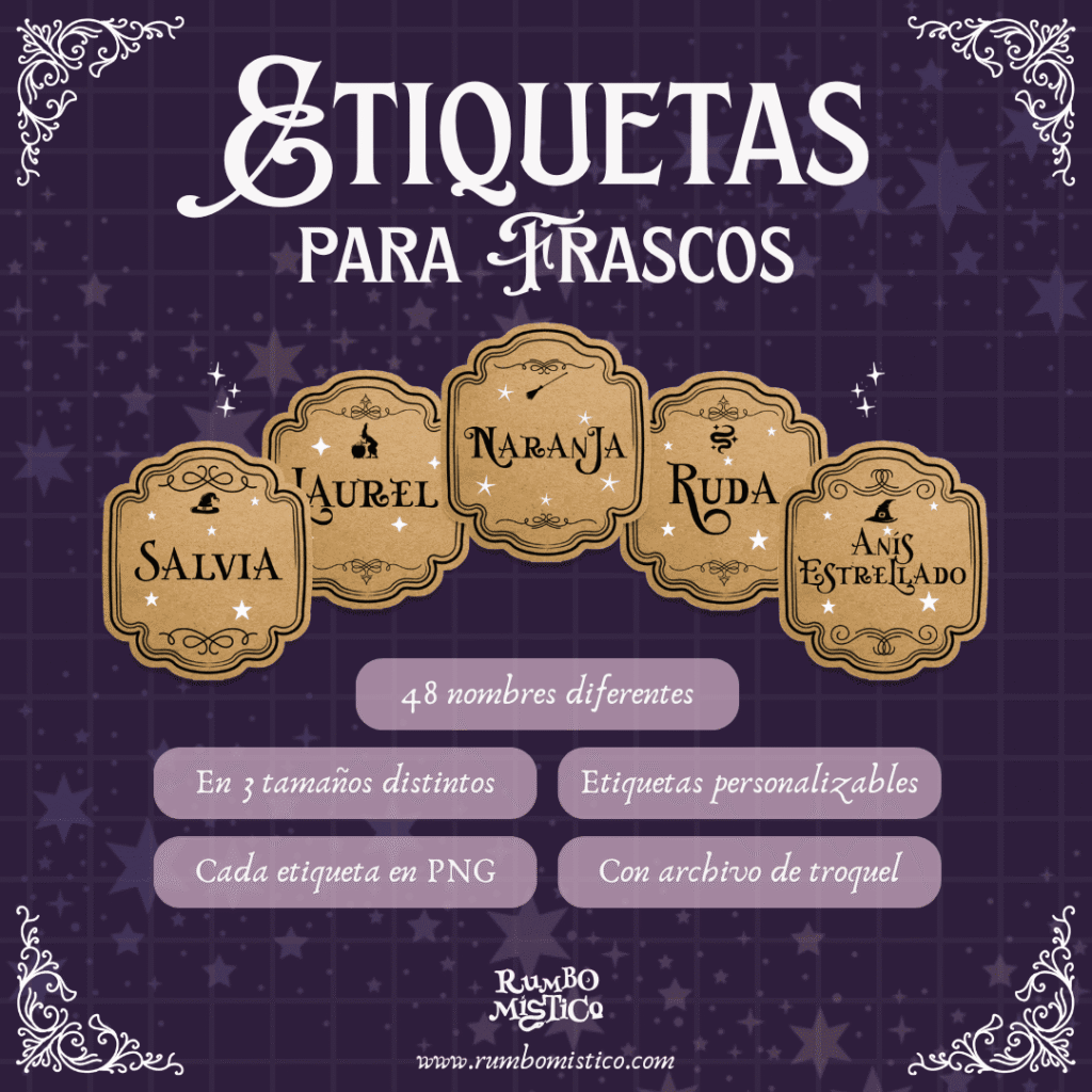Etiquetas para Frascos