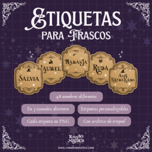 Etiquetas para Frascos
