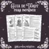 Guía de Tarot para imprimir