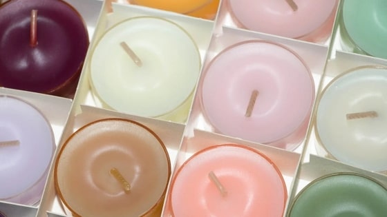 El color de las velas