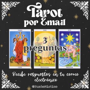 Tarot predictivo por email 3 preguntas