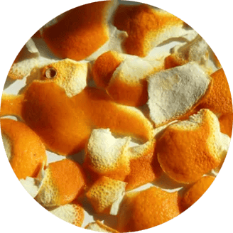Cáscara de naranja