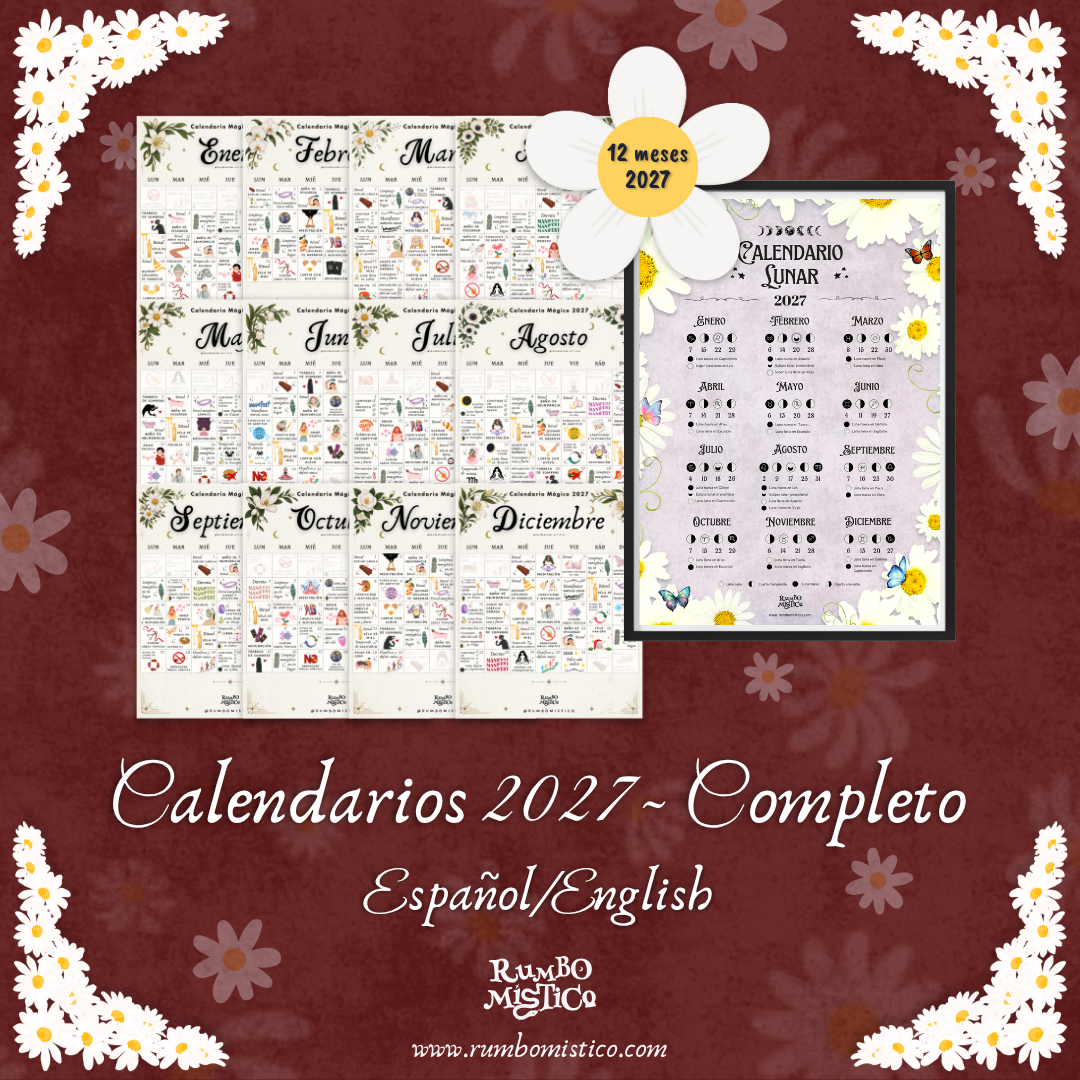 Calendarios 2027 completo